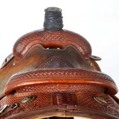 NRS Used 15in Cactus Saddlery Team Roper -HORSE TACK Store 01 1035TR 03