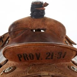 NRS Used 15.5in Stray Star Team Roper -HORSE TACK Store 01 1064TR 03