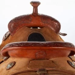 NRS Used 14.5in Infinity Trophy Team Roper -HORSE TACK Store 01 1088TR 03