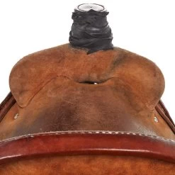 NRS Used 14in Goldline Saddlery Team Roper 7 NRS Used 14in Goldline Saddlery Team Roper -HORSE TACK Store 01 830TR 3