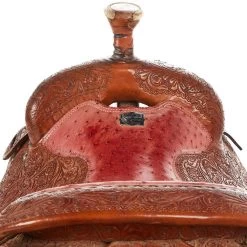 NRS Used 15.5in Cowboy Classic Full Floral Team Roper 7 NRS Used 15.5in Cowboy Classic Full Floral Team Roper -HORSE TACK Store 01 855TR 3