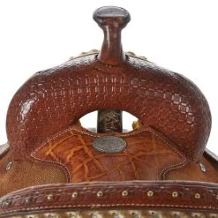 NRS Used 14.5in Shiloh Barrel Saddle -HORSE TACK Store 02 341BR 3