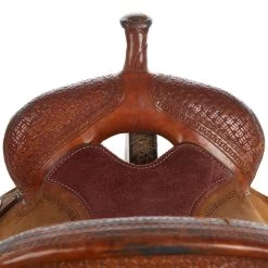 NRS Used 14 Mart Saddlery Barrel Saddle -HORSE TACK Store 02 395BR 3