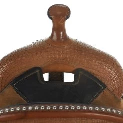 NRS Used 13.5in Top Hand Trophy Barrel Saddle -HORSE TACK Store 02 430BR 2
