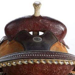 NRS Used 14in Circle Y Barrel Saddle -HORSE TACK Store 02 436BR 2