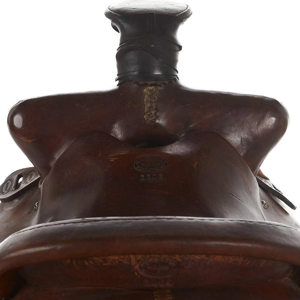 NRS Used 15.5in Olsen Stelzer Ranch Roper 5 NRS Used 15.5in Olsen Stelzer Ranch Roper - Image 3