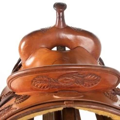 NRS Used 16in. Pablo Pedrini Cutting Saddle -HORSE TACK Store 04 110C 2