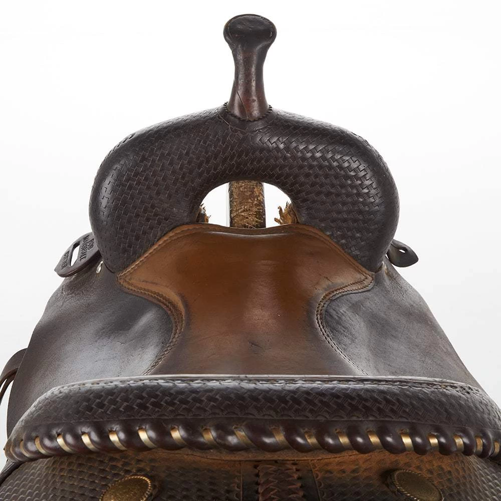 NRS Used 16.5in Bob Marshall Cutting Saddle 5 NRS Used 16.5in Bob Marshall Cutting Saddle - Image 3