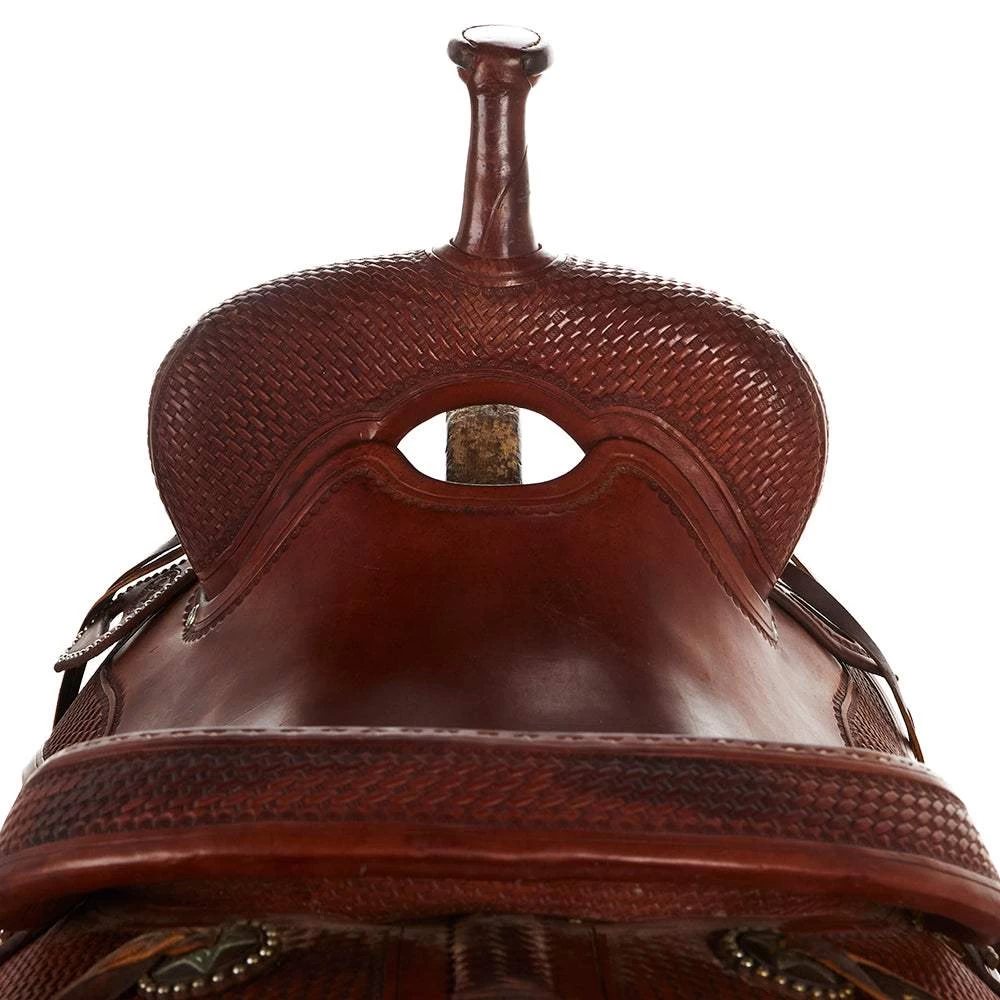 NRS Used 17in Cory Cooper Cutting Saddle 5 NRS Used 17in Cory Cooper Cutting Saddle - Image 3