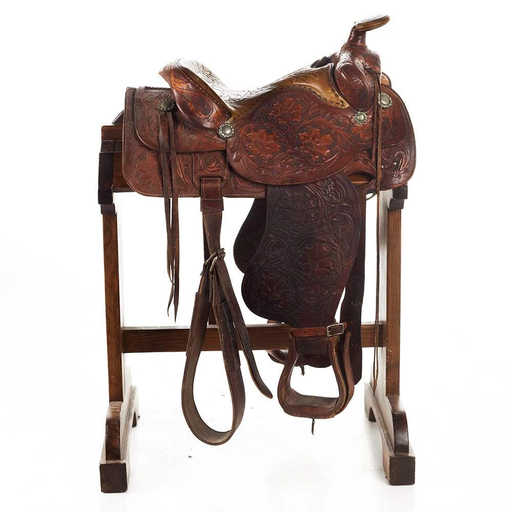 NRS Used 14.5in Hereford Saddlery Pleasure Saddle 4 NRS Used 14.5in Hereford Saddlery Pleasure Saddle - Image 2