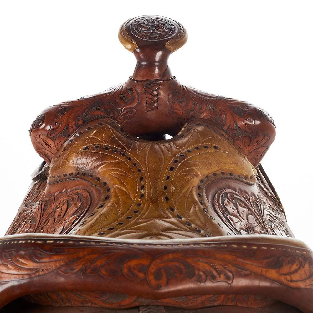 NRS Used 14.5in Hereford Saddlery Pleasure Saddle 5 NRS Used 14.5in Hereford Saddlery Pleasure Saddle - Image 3