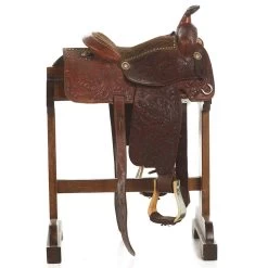 NRS Used 14.5in Buford Saddlery Pleasure Saddle -HORSE TACK Store 05 046P 1