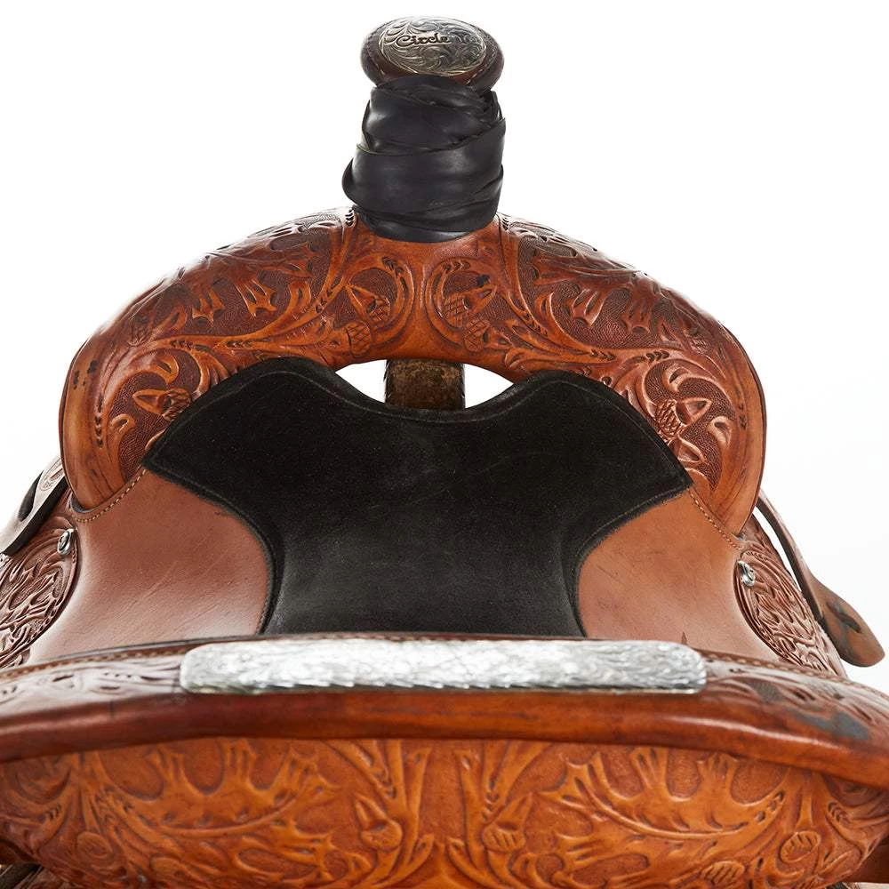 NRS Used 15.5in Circle Y Pleasure Saddle 5 NRS Used 15.5in Circle Y Pleasure Saddle - Image 3