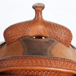 NRS Used 13.5in Slone Trophy Calf Roper -HORSE TACK Store 08 077CR 2