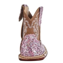 Roper NRS Exclusive Infant Footwear Pink Glitter Cowgirl Boot -HORSE TACK Store 09 016 0199 0003 3