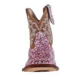 Roper NRS Exclusive Infant Footwear Pink Glitter Cowgirl Boot -HORSE TACK Store 09 016 0199 0003 5