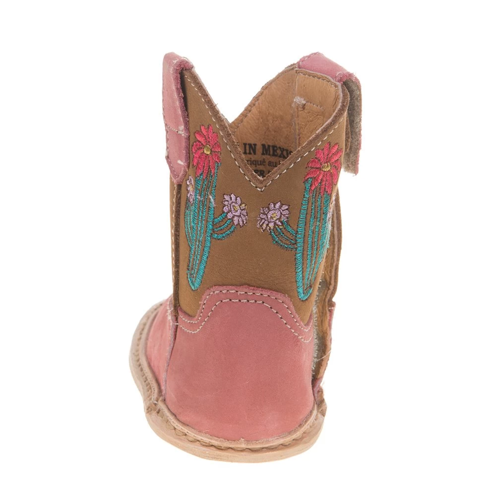 Roper Footwear Infant Cowbaby Cactus Pink Boot 7 Roper Footwear Infant Cowbaby Cactus Pink Boot - Image 5