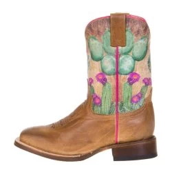 Roper Footwear Girls Roper Prickly Cactus Sq Toe Boot -HORSE TACK Store 09 018 7022 1544 2