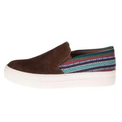 Ladies Roper Brown Suede Slip Ons -HORSE TACK Store 09 021 3011 2236 2