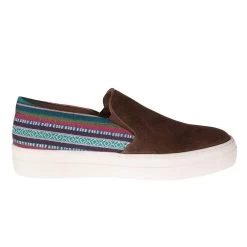 Ladies Roper Brown Suede Slip Ons -HORSE TACK Store 09 021 3011 2236 4