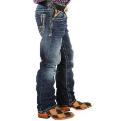 Ariat Boy's B5 Boundary Med Wash Jeans -HORSE TACK Store 10018338 2