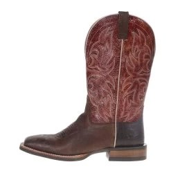Relentless By Ariat Men's Ariat Relentless Reacher Barrel Brown 13in. Shattered Brick Cowboy Boots 9 Relentless By Ariat Men's Ariat Relentless Reacher Barrel Brown 13in. Shattered Brick Cowboy Boots -HORSE TACK Store 10029620 2