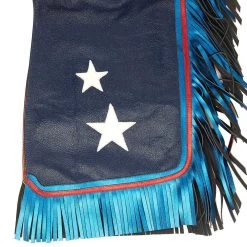 Jerry Beagley Braiding Co. Small Youth Chap W/Flag -HORSE TACK Store 1002MF 12