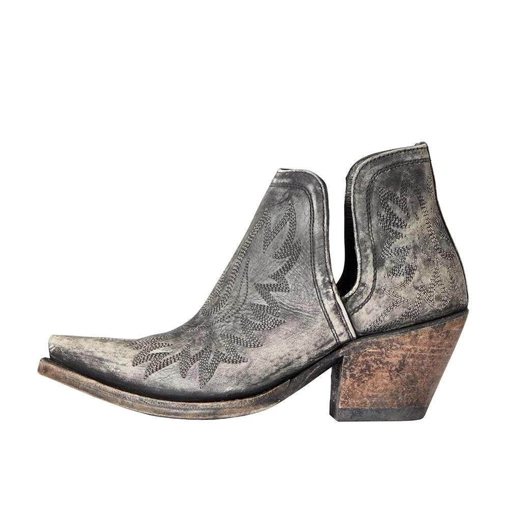 Womens Ariat Womens Naturally Distressed Black Dixon Boot 4 Womens Ariat Womens Naturally Distressed Black Dixon Boot - Image 2