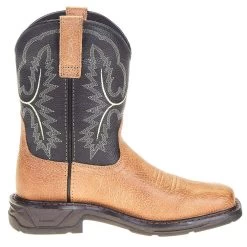 Ariat Youth Bark And Black Forest Workhog XT Cowboy Boot -HORSE TACK Store 10035884 4