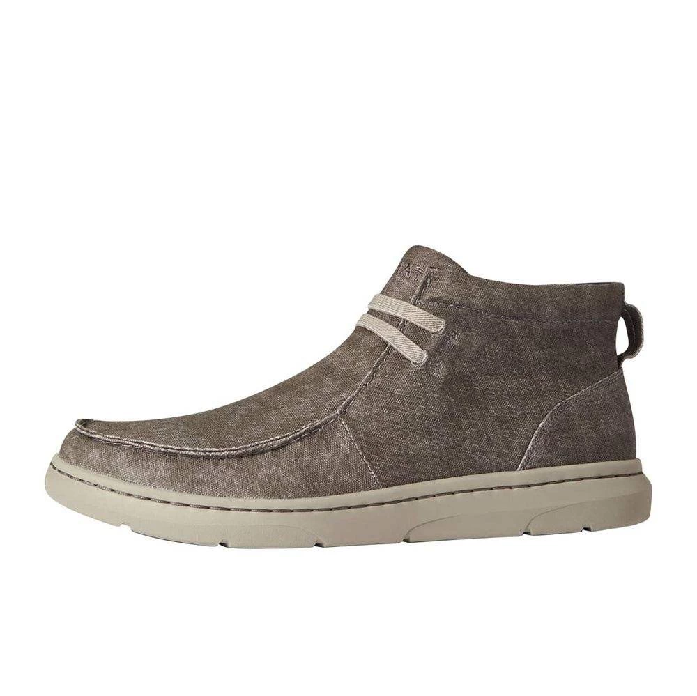 Ariat Men's Ariat Hilo Mid Stretch Charcoal Canvas Shoe 4 Ariat Men's Ariat Hilo Mid Stretch Charcoal Canvas Shoe - Image 2