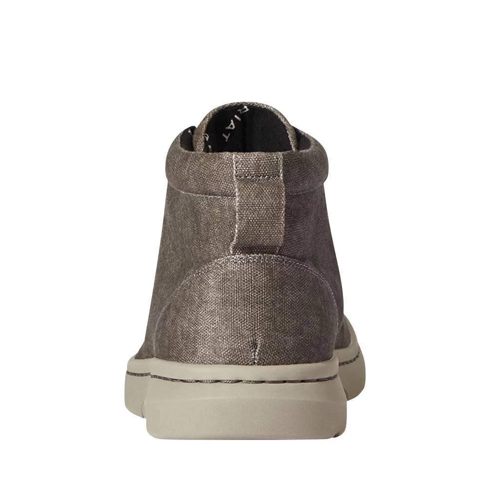 Ariat Men's Ariat Hilo Mid Stretch Charcoal Canvas Shoe 5 Ariat Men's Ariat Hilo Mid Stretch Charcoal Canvas Shoe - Image 3