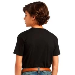 Ariat Kids Viva Mexi Short Sleeve Black T-Shirt -HORSE TACK Store 10039939 03