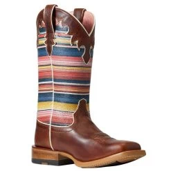 Ariat Women's Fiona Rye Brown Western Cowgirl Boot -HORSE TACK Store 10040342 3