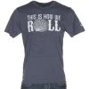 Mason Jar Label Llc How We Roll Navy T-Shirt -HORSE TACK Store 101623 default l