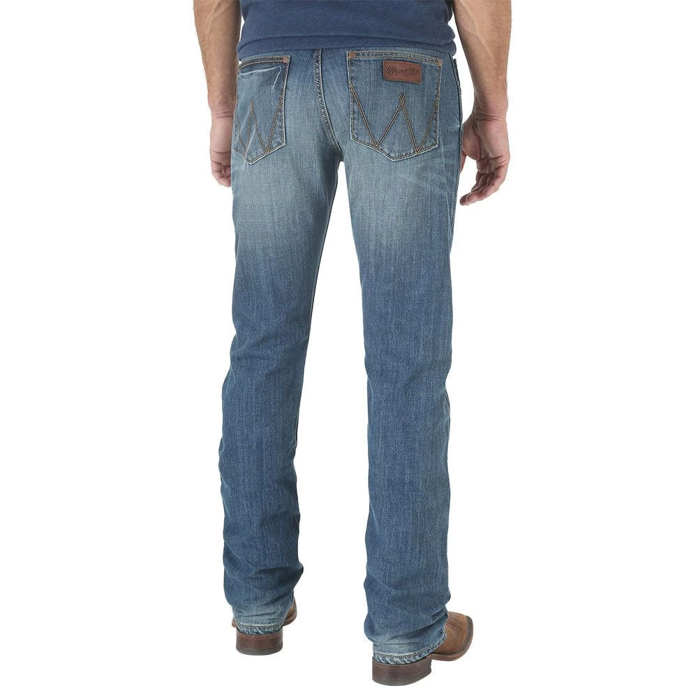 Wrangler Retro Slim Fit River Wash Jeans 3 Wrangler Retro Slim Fit River Wash Jeans