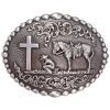 Kid's M&F Cowboy Prayer Buckle -HORSE TACK Store 1070 default l