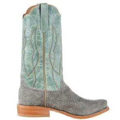 Rios Of Mercedes Men's Grey Carpincho 13in Sagamore Lava Top Cutter Toe Boot -HORSE TACK Store 107364 05