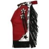Saddle Barn Tack Junior Red And Silver Rodeo Chaps 1 Saddle Barn Tack Junior Red And Silver Rodeo Chaps -HORSE TACK Store 107667 default l