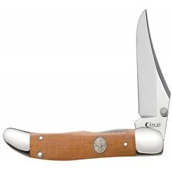 Case Knives BSA Kickstart Brown Canvas Laminate Mid-Folding Hunter