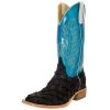 Anderson Bean Men's Matte Black Bass Boots 13in. Blue Luster Top Boot -HORSE TACK Store 115095 default l