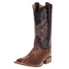 Tony Lama Men's Tony Lama Royston Kango Full Quill Ostrich 13in. Classic Black Top Cowboy Boots -HORSE TACK Store 116668 default l
