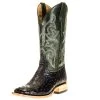 Horsepower Men's Top Hand Black Full Quill Ostrich 13in. Emerald Explosion Top -HORSE TACK Store 119158 default l