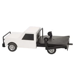 Little Buster Toys Black And White Flatbed Hay Truck