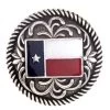 Rino Inc 1 1/2in Texas Flag Concho -HORSE TACK Store 119962 default l