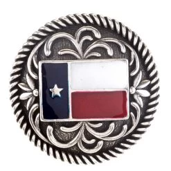 Rino Inc 1 1/2in Texas Flag Concho