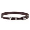Austin Accent Inc. Brown Leather Rose Tooled Hat Band 1 Austin Accent Inc. Brown Leather Rose Tooled Hat Band -HORSE TACK Store 120170 default l