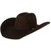 Rodeo King 7X Chocolate 5in. Brim Open Crown Self Band Felt Hat -HORSE TACK Store 125738 default l