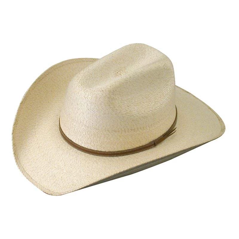 Atwood Hats Kid's 4X Palm Leaf Straw Cowboy Hat 3 Atwood Hats Kid's 4X Palm Leaf Straw Cowboy Hat
