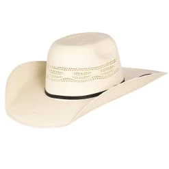 Youth Twister Bangora Natural Cool Hand Luke Precreased Straw Hat