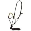 Mustang Solid Nose Rope Halter -HORSE TACK Store 127168 199011